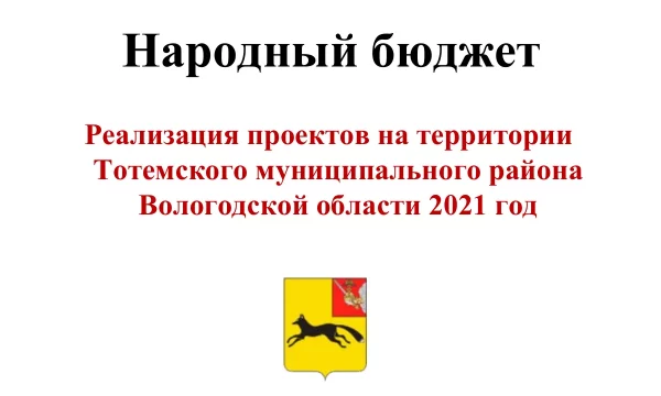Отчет о реализации проекта "Народный бюджет" за 2021 год